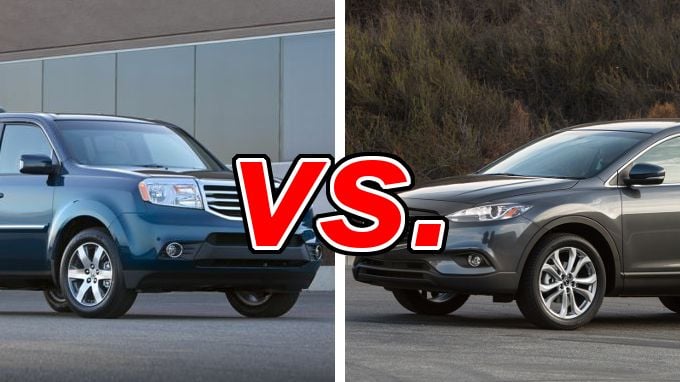 Mazda cx 9 vs honda pilot 2011 #7