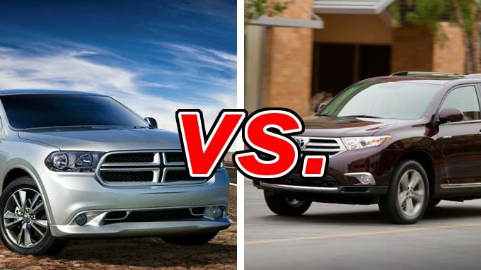 Dodge Durango vs. Toyota Highlander - CarsDirect