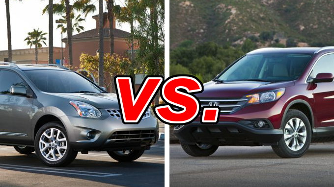Nissan rogue honda cr v comparison #1