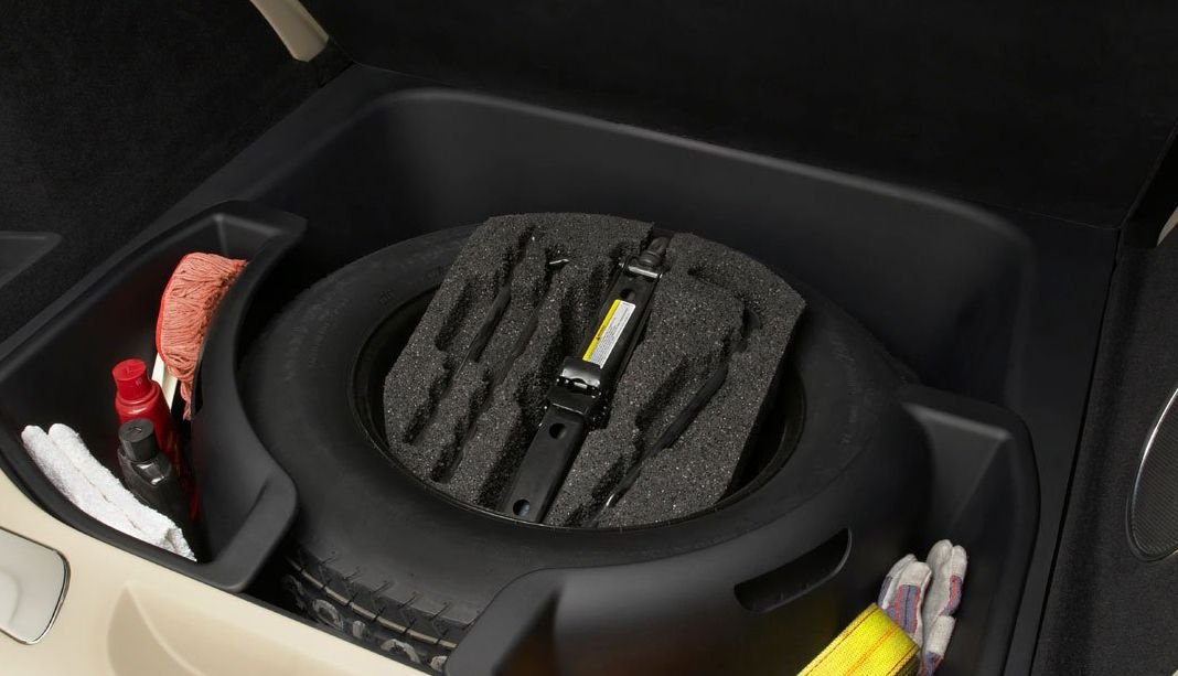 2004 Jeep Grand Cherokee Spare Tire Location