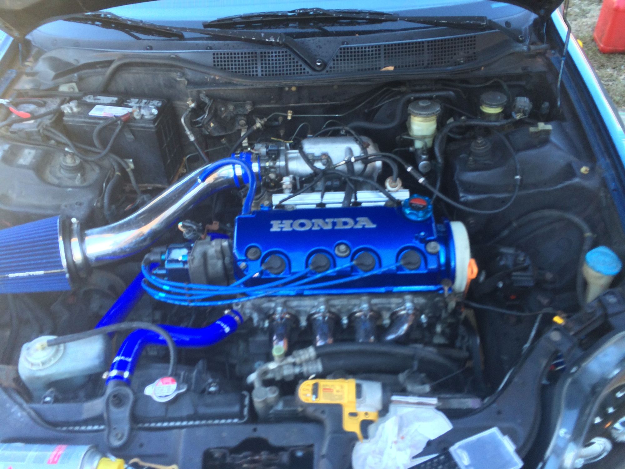 97 CX Hatch D15B2 Block D16Y7 Head Turbo HondaTech