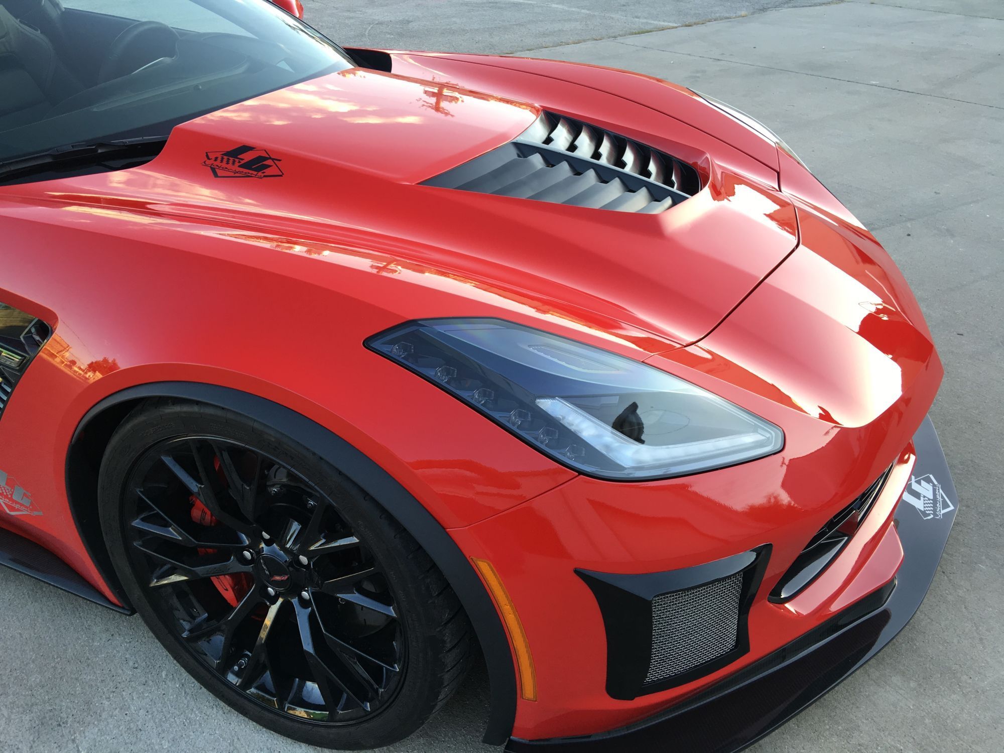 SNEAK PEEK LG Motorsports Carbon Fiber C7 Hood