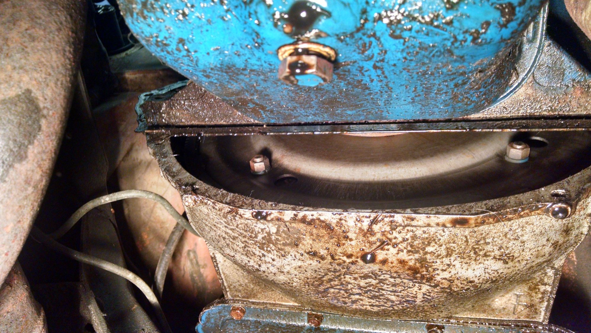 Flywheel cover plate?? Ford Truck Enthusiasts Forums