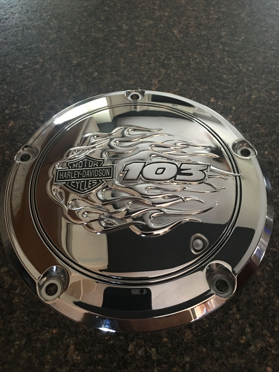 HD Flames 103 Derby Cover Harley Davidson Forums