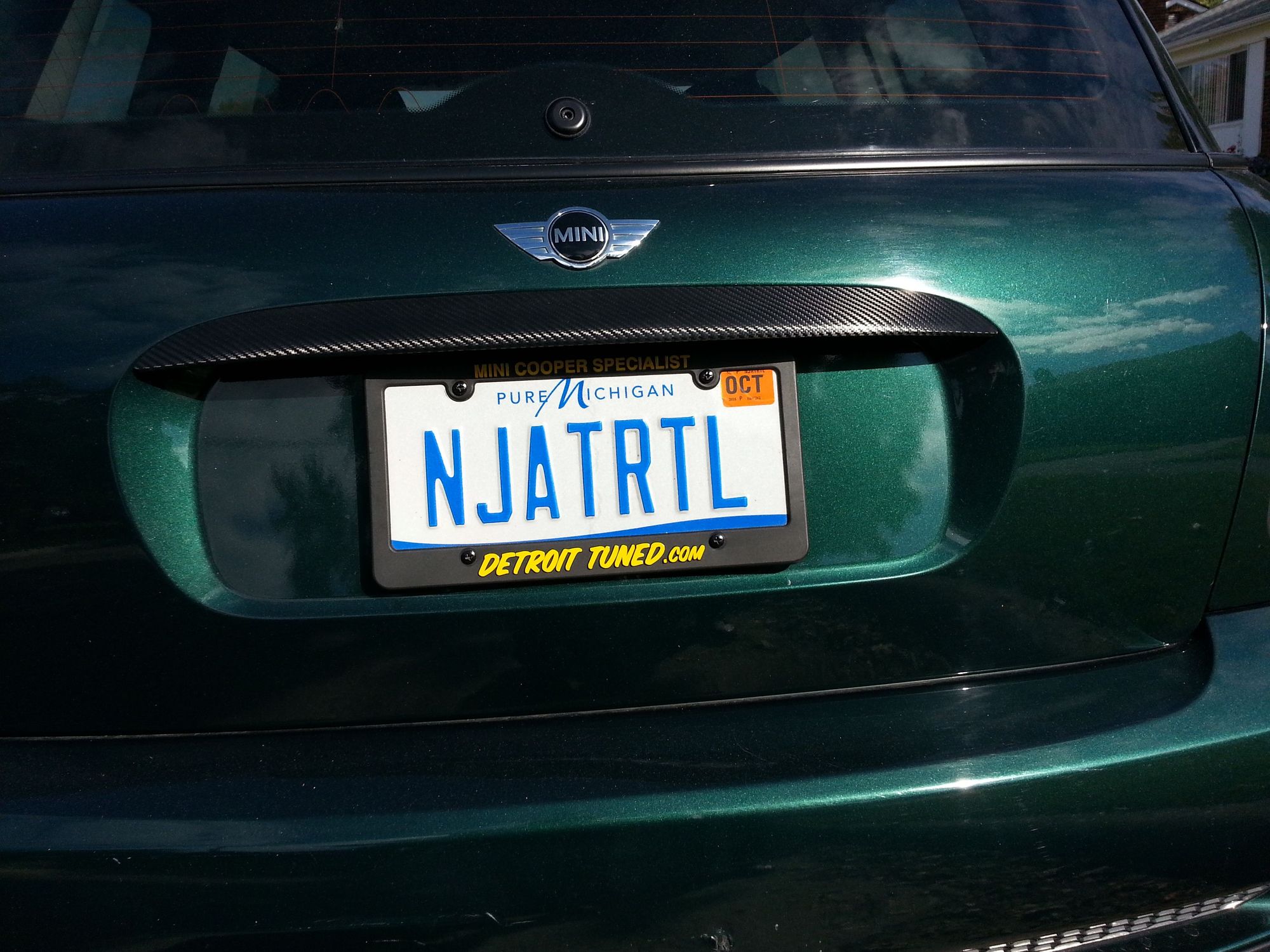 Funny/Clever MINI License plates? Page 14 North American Motoring