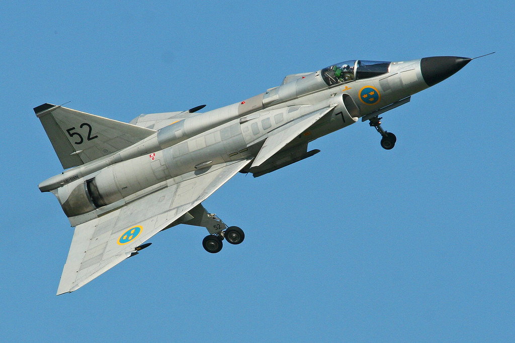 Saab Viggen fighter plane