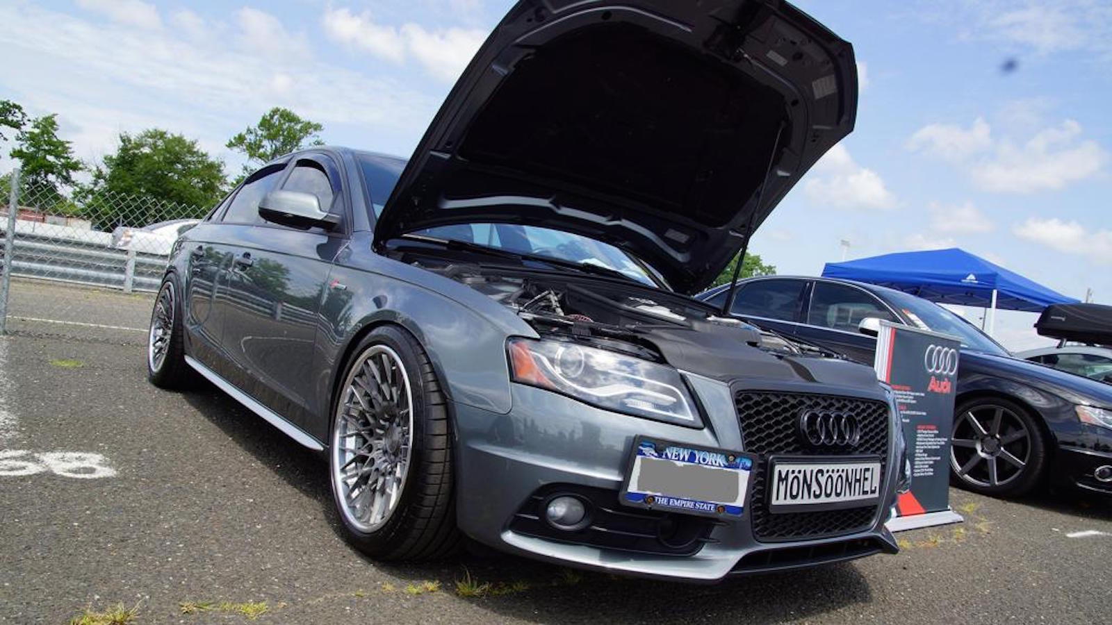 audi s4 stanced out