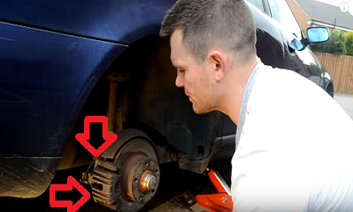 audi a3 brake pad rotor caliper remove replace change how to