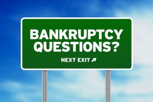bankruptcy questions