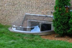 The Wellcraft egress system as seen from outside.