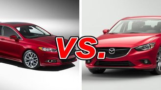 2009 Ford fusion vs mazda6 #5