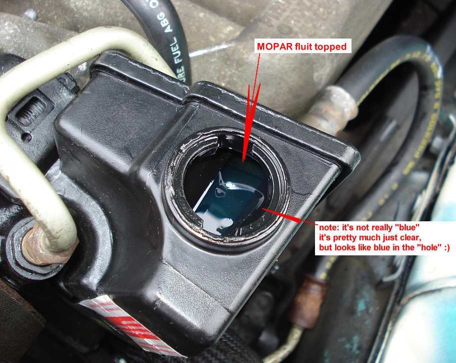 Jeep Cherokee 1984 2001 How To Replace Power Steering Fluid Cherokeeforum