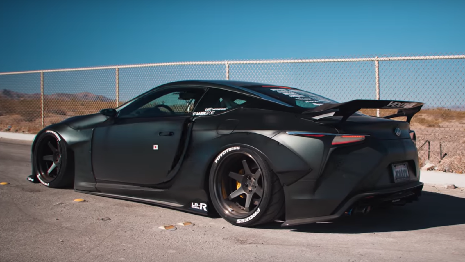 Flashback Friday Matte Black Liberty Walk LC500 Clublexus