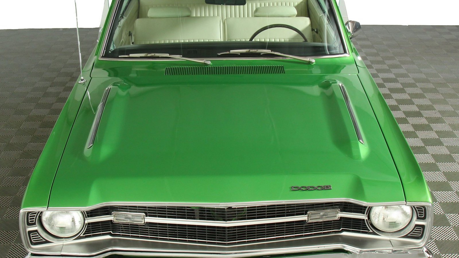 Mean Green 1969 Dart Makes Other Drivers Envious Dodgeforum photo image