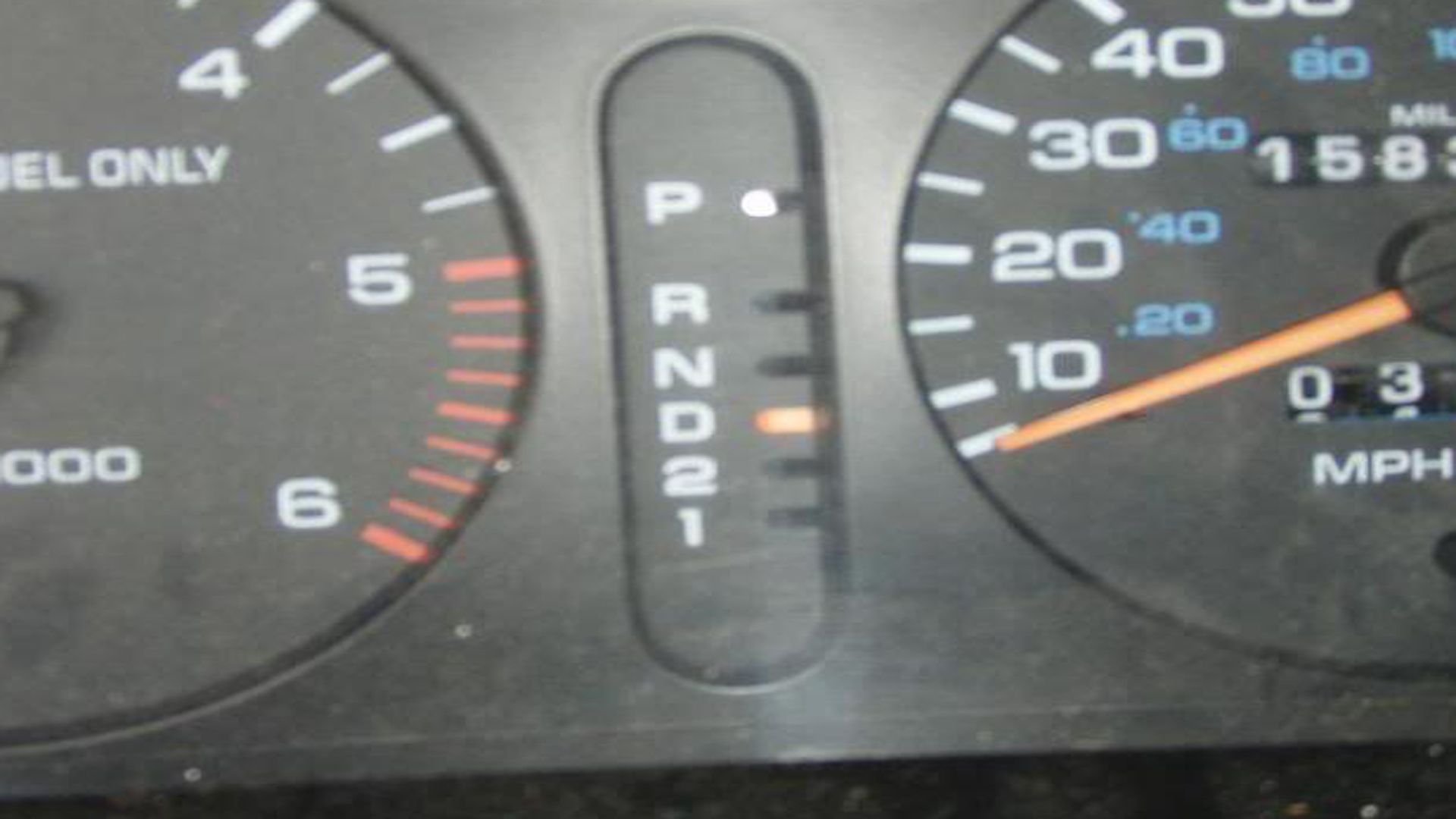 2001 Dodge Ram Shift Indicator