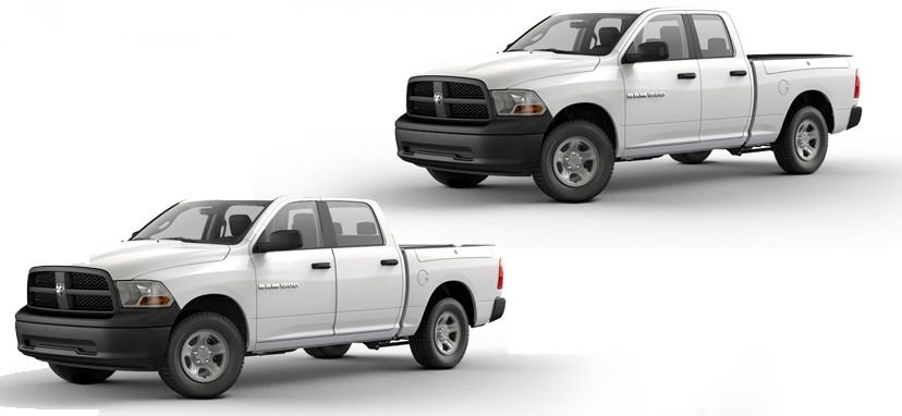 Dodge Ram 2009-Present Crew Cab vs Quad Cab - Dodgeforum