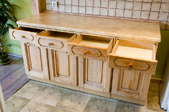 How to Stain and Glaze Unfinished Kitchen Cabinets