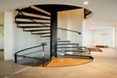 iron spiral stairs