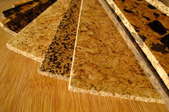 Cork flooring options.