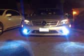 headlights on a car
