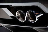 Chrome car exhaust pipes
