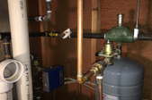 boiler and surrounding pipes