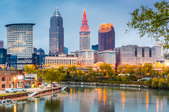 Cleveland, Ohio city skyline