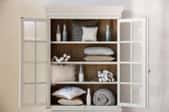 Install a Bookshelf Under Your Kitchen Cabinets