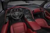 red leather car interior