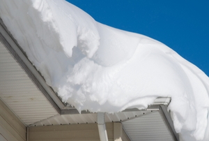 roof with snow