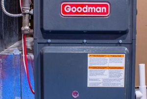 Goodman furnace in basement