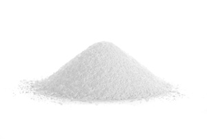 A pile of TSP against a white background. 