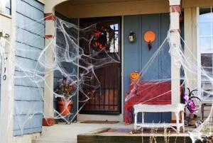 Decorated Halloween House
