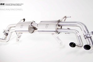 An exhaust pipe diagram