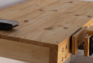 simple wood workbench