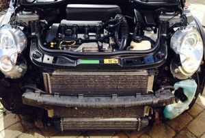 a car's radiator