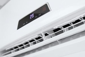A wall AC unit.