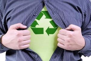 Recycling shirt.