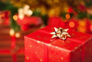 Sparkling christmas present