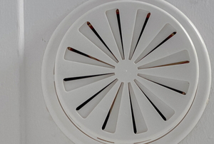 small exhaust fan in ceiling