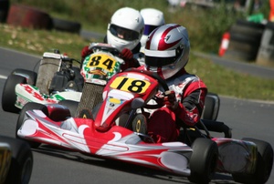 A go-kart race.