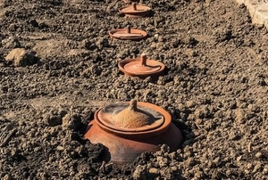 clay pot irrigation