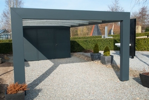 A carport.