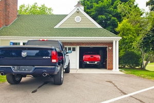 A garage.