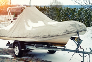 winterized cover boat