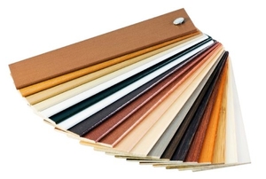 array of laminate samples