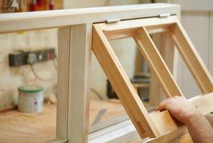 Window framing.