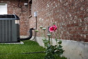An AC unit.