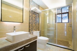 marble shower