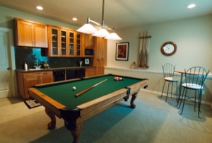 finished basement